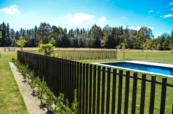 Fentec Axis aluminum fence panel system
